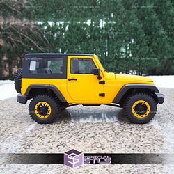 Jeep Wrangler Hardtop Sculptures 3D Printing