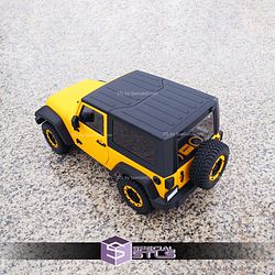 Jeep Wrangler Hardtop Sculptures 3D Printing