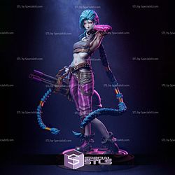 Jinx Scale 1-6 Sculptures 3D Printing