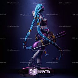 Jinx Scale 1-6 Sculptures 3D Printing