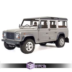 Land Rover Defender Station Wagon Sculptures 3D Printing