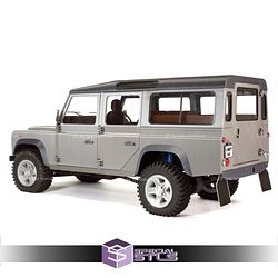 Land Rover Defender Station Wagon Sculptures 3D Printing