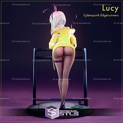 Lucy Bunny Cyberpunk Edgerunners Sculptures 3D Printing