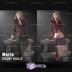 Maria Silent Hill Sculptures 3D Printing