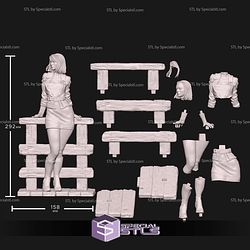 Maria Silent Hill Sculptures 3D Printing