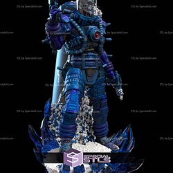 Mr Freeze 1-6 Scale Sculptures 3D Printing