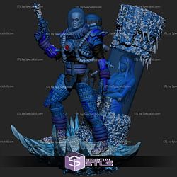 Mr Freeze 1-6 Scale Sculptures 3D Printing