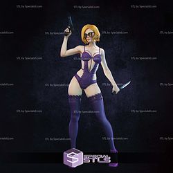 Nina Williams Tekken 8 Bikini Sculptures 3D Printing