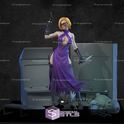 Nina Williams Tekken 8 Sculptures 3D Printing