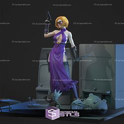 Nina Williams Tekken 8 Sculptures 3D Printing