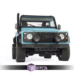 Offroad Accessory Kit for Defender Pickup Sculptures 3D Printing