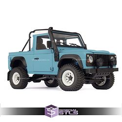 Offroad Accessory Kit for Defender Pickup Sculptures 3D Printing