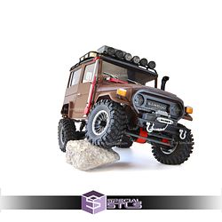 Offroad Kit 1981 Toyota FJ40 Land Cruiser Sculptures 3D Printing