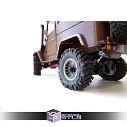 Offroad Kit 1981 Toyota FJ40 Land Cruiser Sculptures 3D Printing