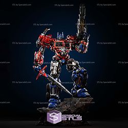 Optimus Prime Static Sculptures 3D Printing