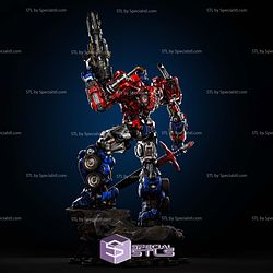 Optimus Prime Static Sculptures 3D Printing