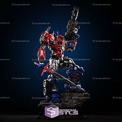 Optimus Prime Static Sculptures 3D Printing