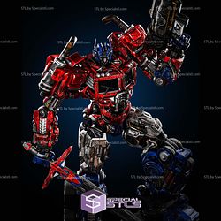 Optimus Prime Static Sculptures 3D Printing