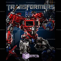 Optimus Prime Static Sculptures 3D Printing