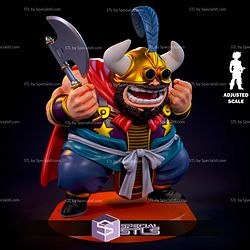 Ox King Chibi Father Sculptures 3D Printing