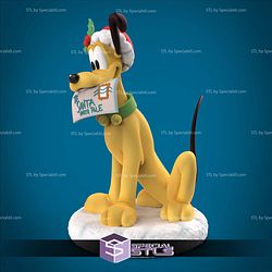 Pluto and Letter to Santa Sculptures 3D Printing