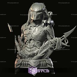 Predator Bust Scale 1-8 Sculptures 3D Printing