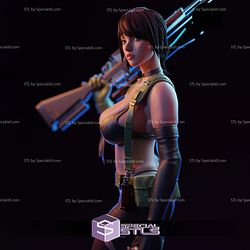 Quiet Sniper Standalone Sculptures 3D Printing