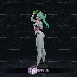 Rebecca Cyberpunk 2024 Sculptures 3D Printing