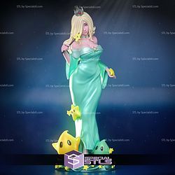 Rosalina Green Dress Sculptures 3D Printing