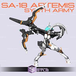 SA-18 Artemis Sculptures 3D Printing