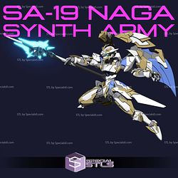 SA-19 Naga Sculptures 3D Printing