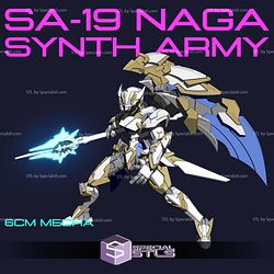 SA-19 Naga Sculptures 3D Printing