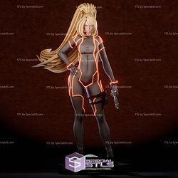 Samus Aran Metroid New Style Sculptures 3D Printing