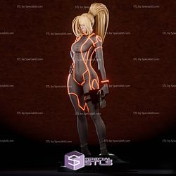 Samus Aran Metroid New Style Sculptures 3D Printing