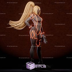 Samus Aran Metroid New Style Sculptures 3D Printing