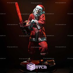 Santa Art the Clown Sculptures 3D Printing