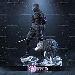 Snake Eyes 1-6 Scale Sculptures 3D Printing