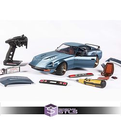 Sport Pack for 1970 Nissan Z Sculptures 3D Printing