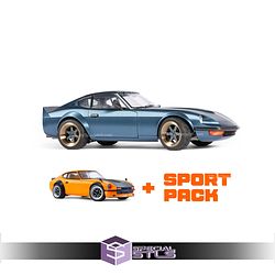 Sport Pack for 1970 Nissan Z Sculptures 3D Printing