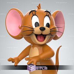 Tom and Jerry the Poster Sculptures 3D Printing