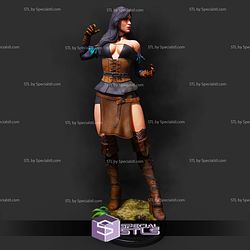 Yennefer Standalone Sculptures 3D Printing