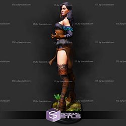 Yennefer Standalone Sculptures 3D Printing