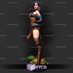 Yennefer Standalone Sculptures 3D Printing