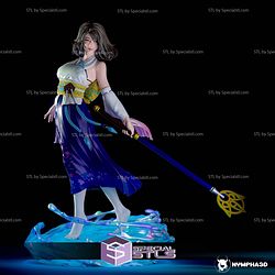 Yuna Final Fantasy V3 Sculptures 3D Printing