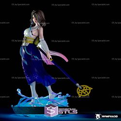 Yuna Final Fantasy V3 Sculptures 3D Printing