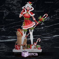 2B Christmas NieR Automata Sculptures 3D Printing