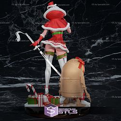 2B Christmas NieR Automata Sculptures 3D Printing