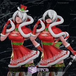 2B Christmas NieR Automata Sculptures 3D Printing