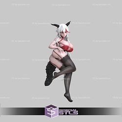 Agir V2 Azur Lane Sculptures 3D Printing