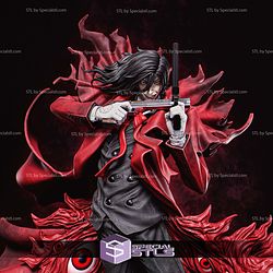 Alucard 2 Gun Sculptures 3D Printing